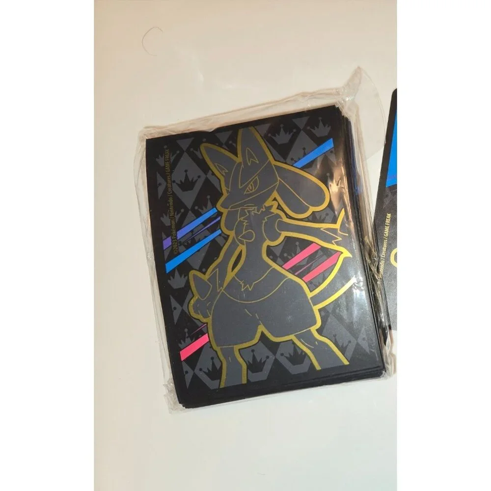 Pokemon | Toys | Pokemon Card Sleeves Crown Zenith 65 Lucario Sleeves |  Poshmark